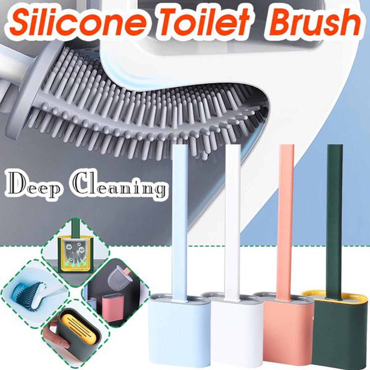 Toilet Brush Silicone Wall Mounted - Image 1