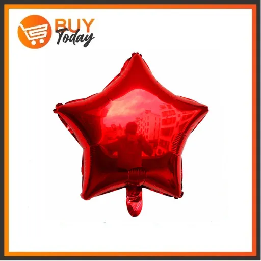 1pc Star Shaped Foil Balloons - Image 2