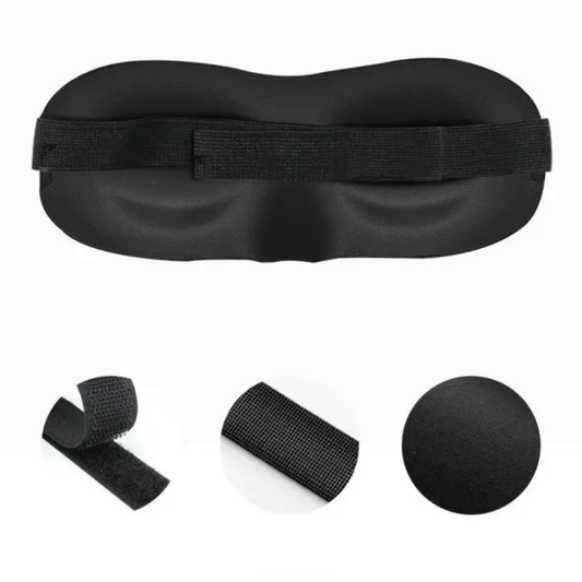 3D Soft Padded Shade Cover Rest Blindfold Eye Sleep Mask - Image 2