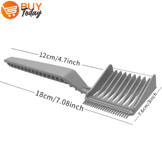 Hair Cutting Comb Set 2pcs Professional Combs with Ergonomic Handle - Image 2