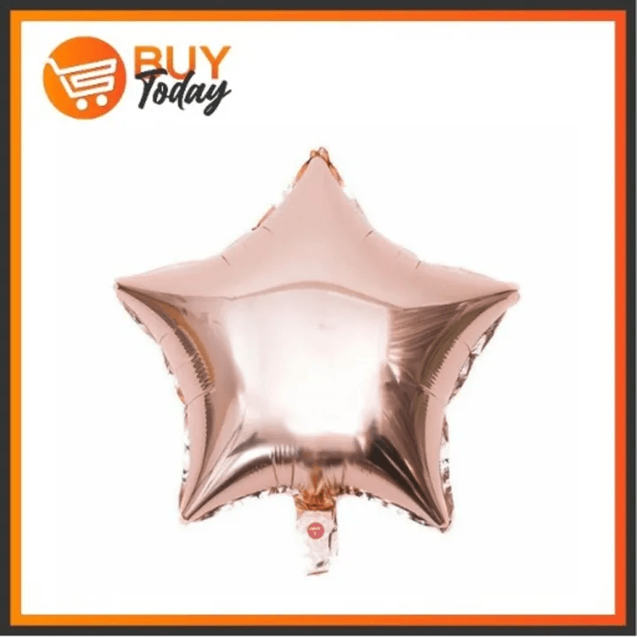 1pc Star Shaped Foil Balloons 