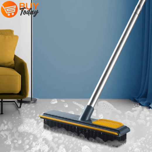 2 in 1 brush wiper mop