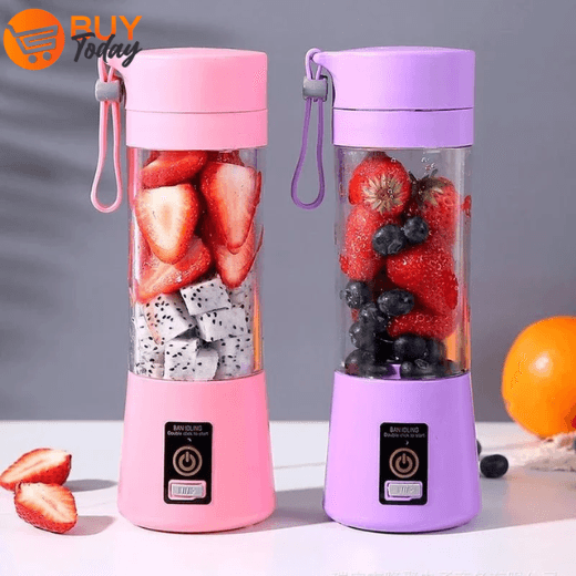 Electric Blender Bottle Juicer