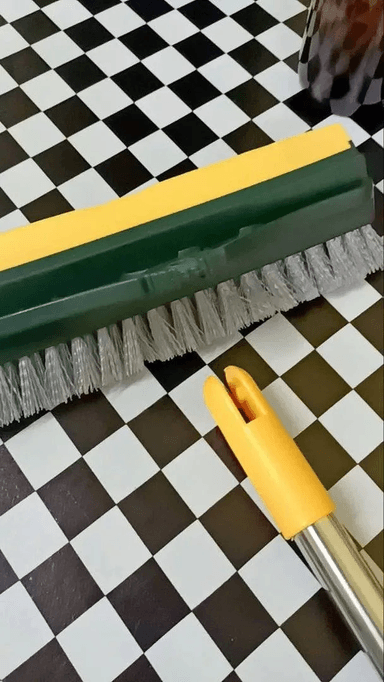 2 in 1 brush wiper mop