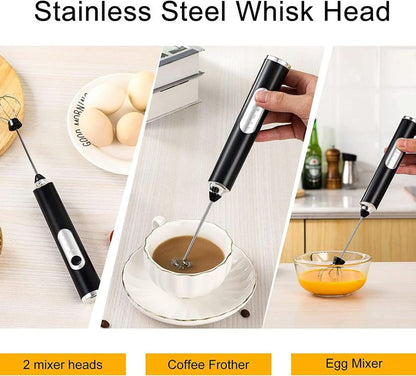 2 in 1 Electric Rechargeable Coffee Beater