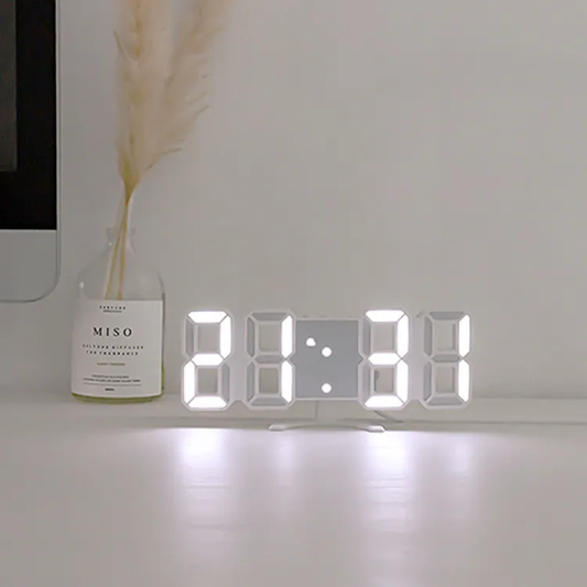 LED CLOCK -WHITE - Image 2