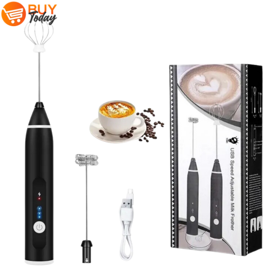 2 in 1 Electric Rechargeable Coffee Beater - Image 1