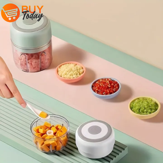 Mini Wireless Food Chopper for Kitchen Gadgets for Garlic - Image 1