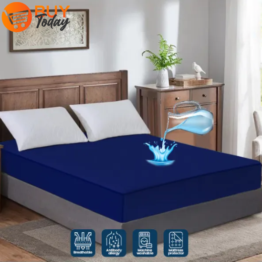 Waterproof Mattress Cover For Double Bed King Size Fitted Mattress - Image 1