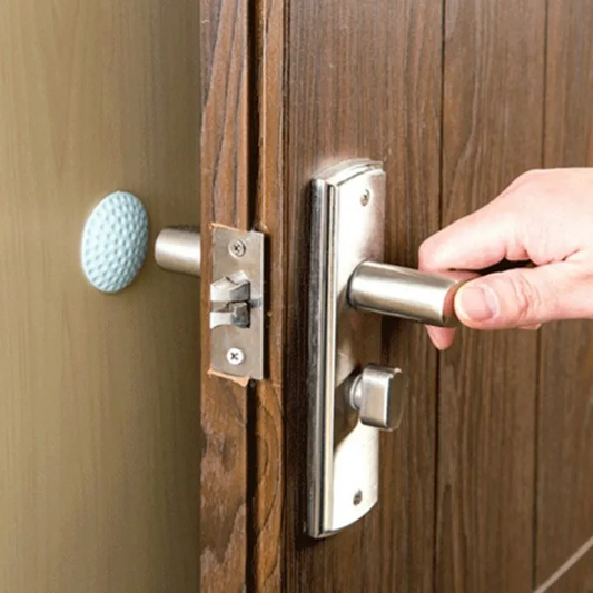 2pc Self Adhesive Rubber Door Buffer Wall Protectors - Image 2