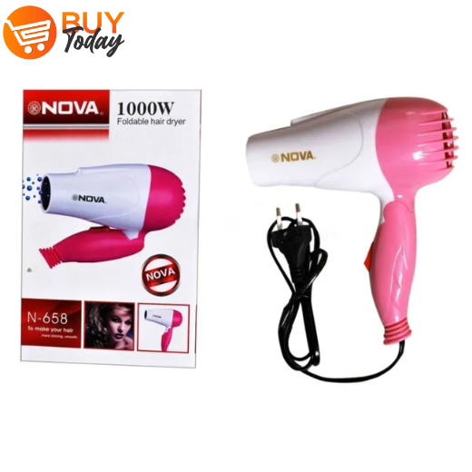 Electric Foldable Travelling compact Fashion Hair Dryer - Image 1