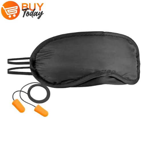 3D Soft Padded Shade Cover Rest Blindfold Eye Sleep Mask - Image 1