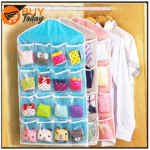 16 Pockets Wall Wardrobe Hanging Organizer