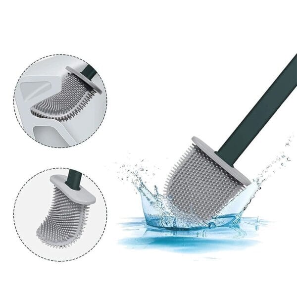 Toilet Brush Silicone Wall Mounted - Image 3